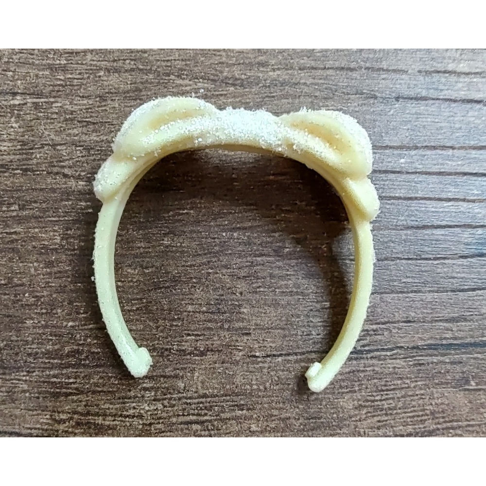 LOL Surprise Doll Cream Hair Bow Headband Part Figure Glitter Z26